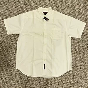 Oxford Fulham Button Down Mens Short Sleeve Shirt New - Picture 1 of 17