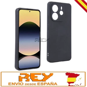 Funda Silicona Negra para XIAOMI REDMI NOTE 14 5G Carcasa TPU Flexible s2287 - Imagen 1 de 9