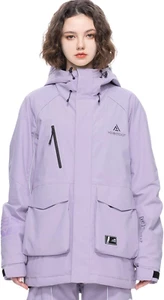 Ski Jacket Snowboard Coat Snow Winter Waterproof Insulated Windproof Baggy Warm - Picture 1 of 12