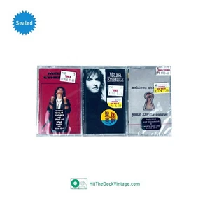 3x SEALED Melissa Etheridge Cassette Tapes: S/T Brave & Crazy Your Little Secret - Picture 1 of 3