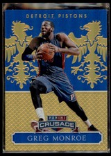 Greg Monroe 2015-16 Panini Excalibur Crusade /149 #35 Milwaukee Bucks