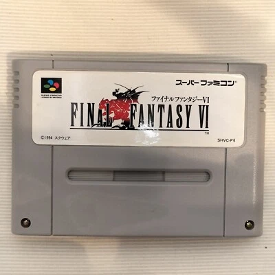 【 SFC Cartridge 】FINAL FANTASY 6 - Image 1 of 2