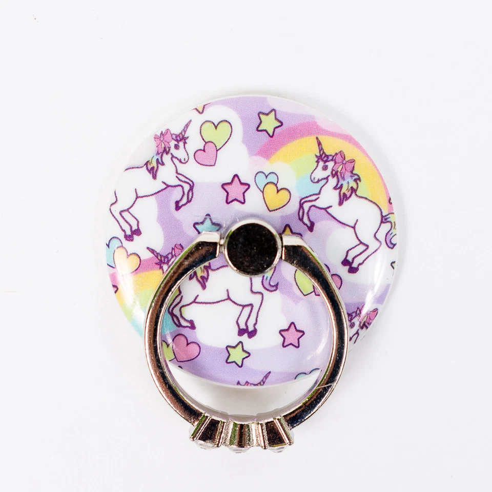 Universal 360° Cell Phone Finger Ring Smartphone Kickstand Car Mount Holder - Image 1 of 4