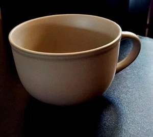 Home Basics;Large/Supersize 22oz Ceramic Hot Coffee/Tea/Soup Mug;Gray/Putty; NEW - Picture 1 of 12