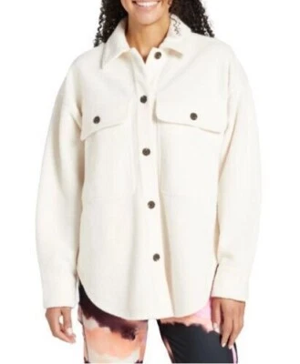 NWoT 32 Degrees Heat Mujer Sherpa Peluche Camisa Chaqueta Talla XL/2XL $80 JK636 Foto 1 de 3