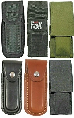 PEKL Messertasche Gürteltasche Etui Gürtelholster für Taschenmesser Holster Auswahl