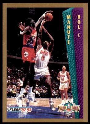 1992-93 Fleer Manute Bol Philadelphia 76ers #285 - Image 1 of 2