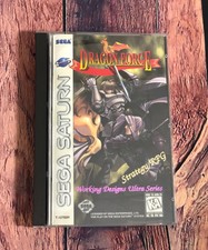 VTG  Sega Saturn DRAGON FORCE Video Game Lot COMPLETE CIB 1996 RARE RPG W Manual