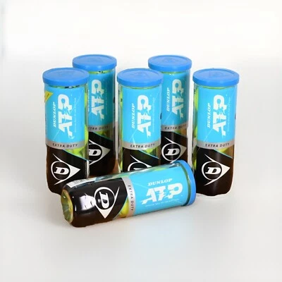 Dunlop ATP Extra Duty Tennis Balls, 6 Can / 18 Balls - Image 1 of 4