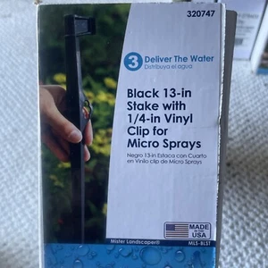 13 Zoll Pfahl mit 1/4 Zoll Vinyl Clip für Mikrosprüher - Bild 1 von 4