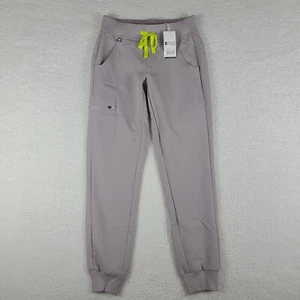 Figs Zamora 2.0 Jogger Scrub Pants Womens XXS 2XS Taupe Fion Technology NWT NEW - Picture 1 of 16
