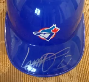 Toronto Blue Jays AUTOGRAPH L-Rich Mini-Helmet : VLADIMIR GUERRERO JR. - Picture 1 of 8