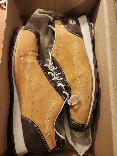 Scarpe Timberland donna Choc Chip Oxford marrone e marrone taglia 10 M con scatola