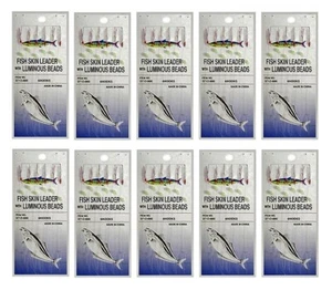 10 Packets Of Wilson Bait Jigs - Fish Skin Fishing Rigs - Picture 1 of 1