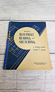 C. Thomas Olivo Basic Blueprint Reading And Sketching Delmar Publishers 1952 - Bild 1 von 15