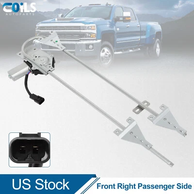 For 1988 Peterbilt 378 Base Front Passenger Side Window Regulator with Motor - Image 1 of 4