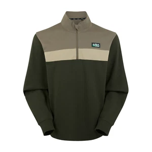 Ridgeline Backslider Rugby Top Olive Multi Men's Short Sleeved T-Shirt Green - Picture 1 of 3
