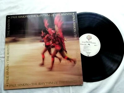 Paul Simon The Rhythm Of The Saints Vinyl Record LP 12" 33 RPM WB Records 1990 - Image 1 of 4