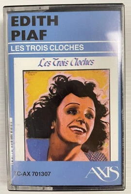 Edith Piaf Les Trois Cloches Music Cassette Tape TC-AX 701307 AXIS 1983 Original - Image 1 of 4