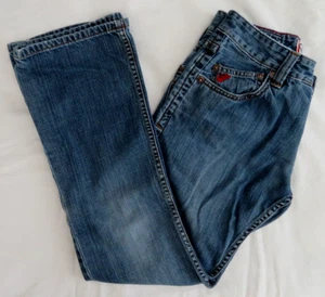 Men's QUICKSILVER QuikJean Blue Denim Jeans 5 Pocket Size 28 VGC - Picture 1 of 9