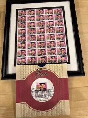 Elvis Presley Stamps 1992 Full MINT condition 29¢ usps - Image 1 of 4