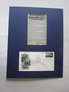 Ireland -  Easter Uprising & Irish First Day Cover honoring Irish Immigration - Picture 1 of 2