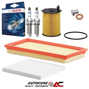 FIAT 500 LOUNGE (MK2 (83)) GASOLINA 2 tapones iridio aceite cabina aire filtros - Imagen 1 de 1