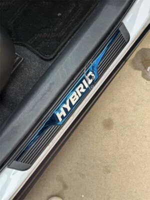 Para Hyundai Tucson Azul Híbrido Accesorios Protector de umbral de puerta Cubierta de placa de desgaste Foto 1 de 4