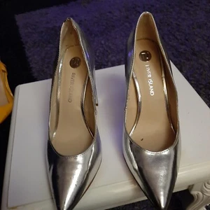 Silver Highheels - Bild 1 von 3