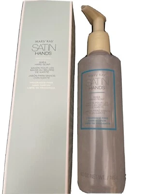 Mary Kay Satin Hands FRAGRANCE FREE  Shea Hand Soap 6.5 Oz - Изображение 1 из 4