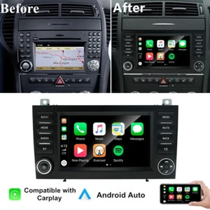 Radio estéreo Android 13.0 7" GPS Wifi para Mercedes-Benz clase SLK R171 2004-2010 - Imagen 1 de 24