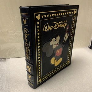 Art of Walt Disney Christopher Finch Easton Press HC Leather 2004 (Some Damage) - Foto 1 di 13