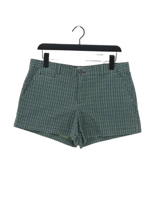 Gap Women's Shorts UK 8 Green Cotton with Elastane Mom - Image 1 of 4