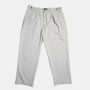 Dockers Vintage Classic Fit No Wrinkle Twill Khaki Pants Pleated 38x30 Classic  - Picture 1 of 10