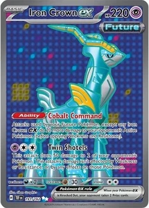 Iron Crown ex – 191/162 – SV05: Temporal Forces – Near Mint Pokemon Card - Picture 1 of 1