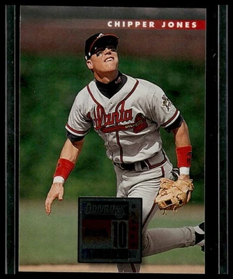 1996 Donruss #437 Chipper Jones - Image 1 of 2