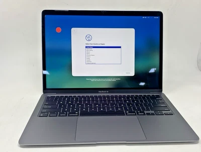 Apple MacBook Air M1 3.2GHz 2020 13" A2337  8GB LPDDR4 128GB SSD Gray C/DNT/READ - Image 1 of 4