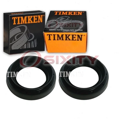 Sellos de eje de salida de transmisión Timken de 2 piezas para Toyota Corolla 1984-1999 my Foto 1 de 4