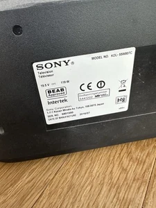 Sony 55” smart tv - KDL-55W807C - Picture 1 of 3