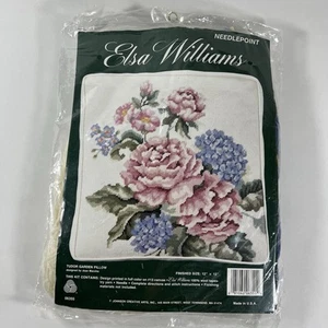 NEU Elsa Williams "Tudor Garden" Blumen Kissen Nadelspitze Kit, 12"x12" (#06355) - Bild 1 von 6