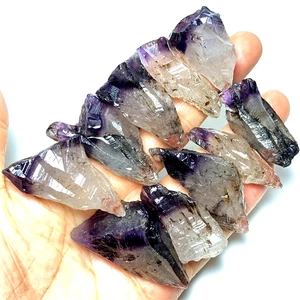 107g Gemmy! Rare AURALITE-23 Amethyst Crystal Aurora 23 Specimen Morocco P593 - Picture 1 of 2