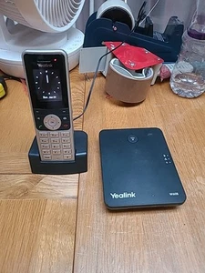 Used Yealink W53H Handset & Charging base IP Cordless Phone, Please Read Descrip - Photo 1/10