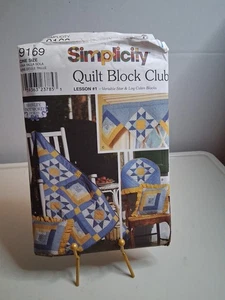 2000 Simplicity Sewing Pattern 9169 Quilt Club Lesson 1 Variable Star Vntg 15755 - Picture 1 of 2