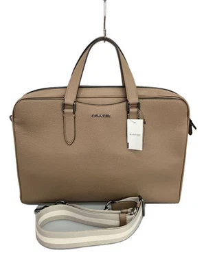 ТРЕНЕР наплечная сумка воловья кожа бежевый простой C8174 - Изображение 1 из 4