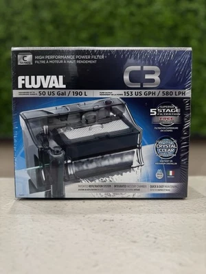 Fluval C3 Power Filter, up to 50 US Gal / 190 L #14002 - Image 1 of 4