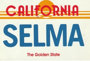 Postal de aproximadamente 4x6, Selma, California, sin publicar - Imagen 1 de 2