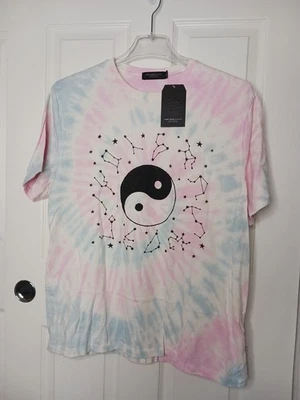 Junk Food» бренд футболка с изображением инь-ян графический звезды XL УНИСЕКС новый с Ярлыками Stree - Изображение 1 из 4