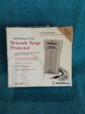 10/100 Base-T LAN Network Surge Protector  Radio Shack 61-2144 -Deal - Image 1 of 2