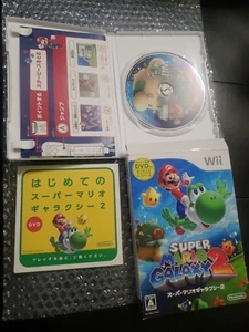 Super Mario Galaxy 2 Nintendo Wii Japan Import , with collector box and dvd - Picture 1 of 3