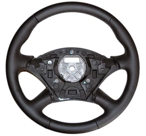 NEW LEATHER Steering Wheel for Ford Focus I MK1 1 OEM Black 1999-2005 - Picture 1 of 6